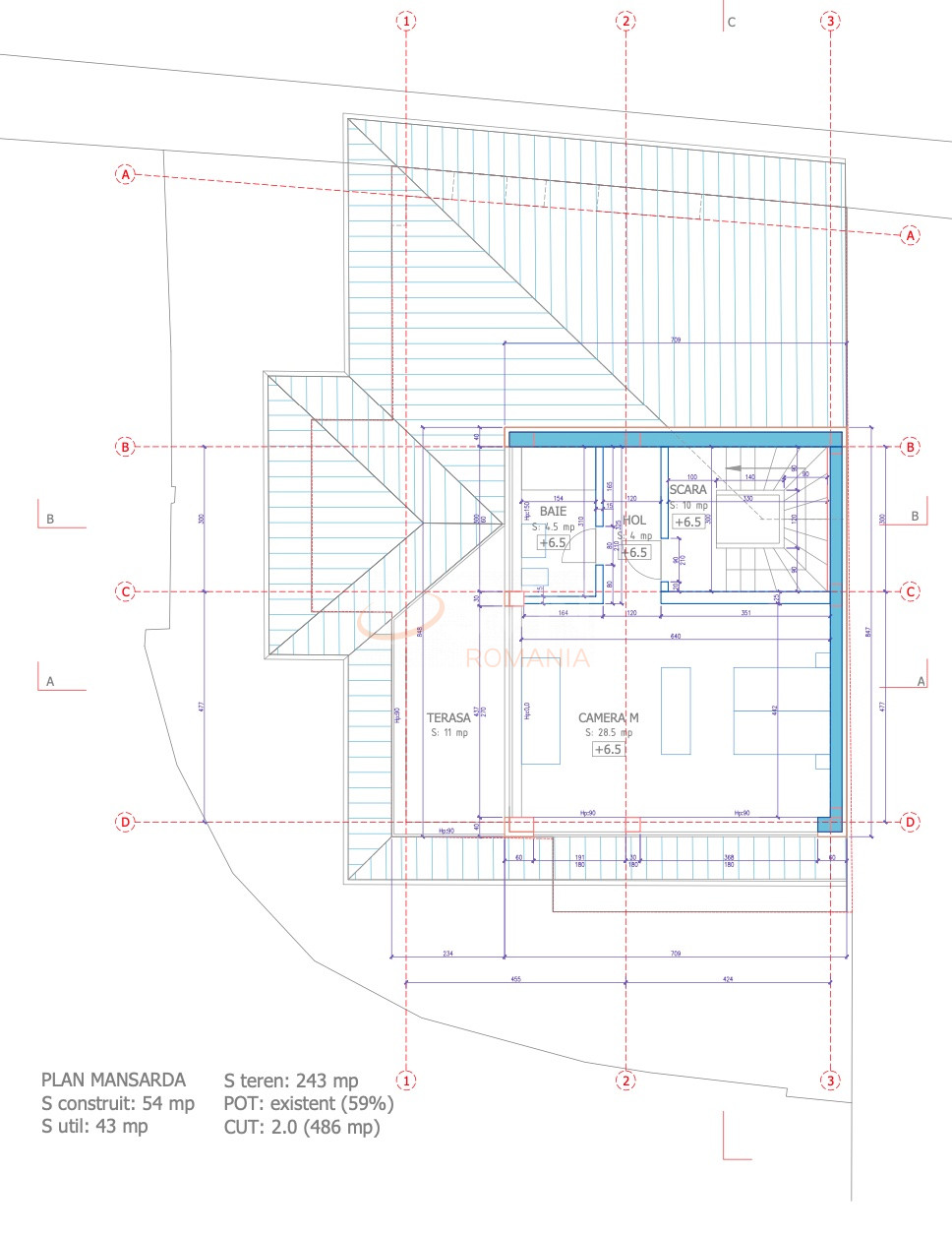 Casa, 10 camere Bucuresti/Piata Romana