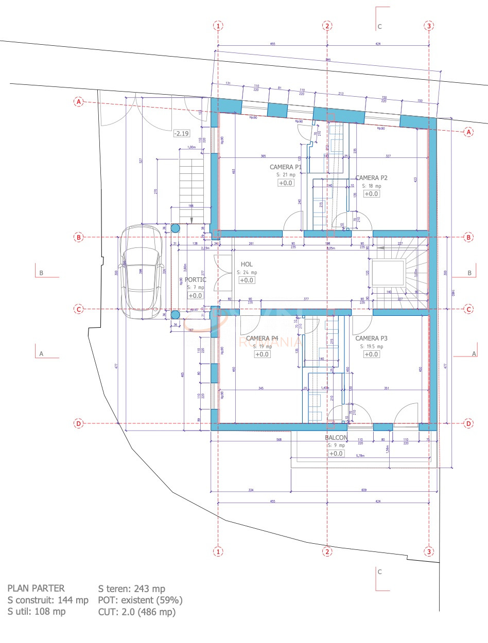 Casa, 10 camere Bucuresti/Piata Romana