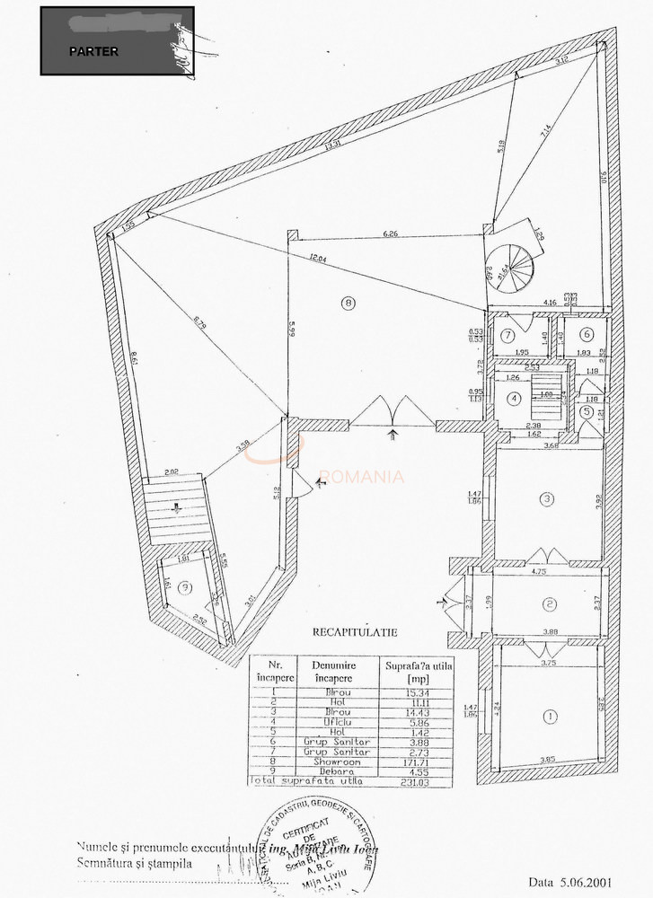 Casa, 10 camere Bucuresti/Stefan Cel Mare