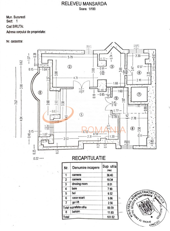 Casa, 11 camere Bucuresti/Piata Dorobanti
