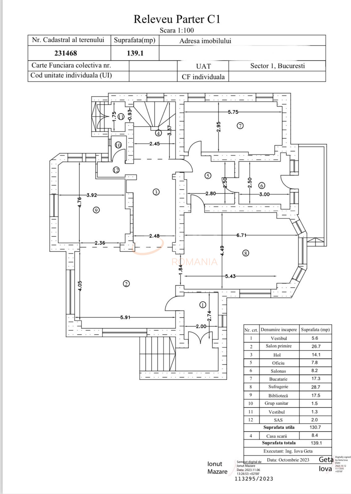Casa, 12 camere Bucuresti/Capitale
