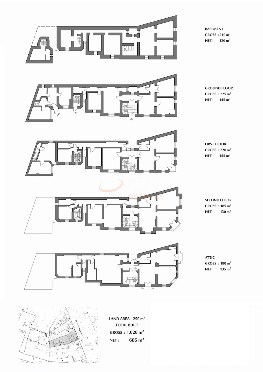 Casa, 12 camere Bucuresti/Cismigiu