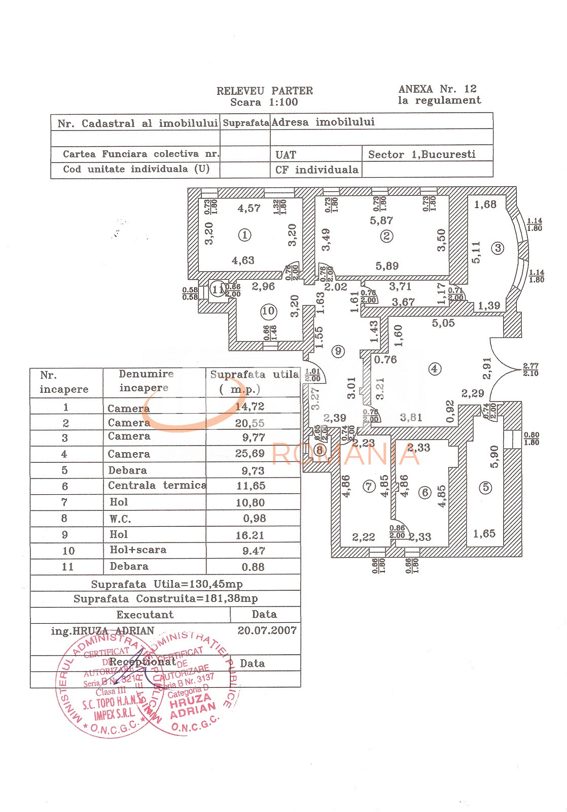 Casa, 13 camere Bucuresti/Aviatorilor
