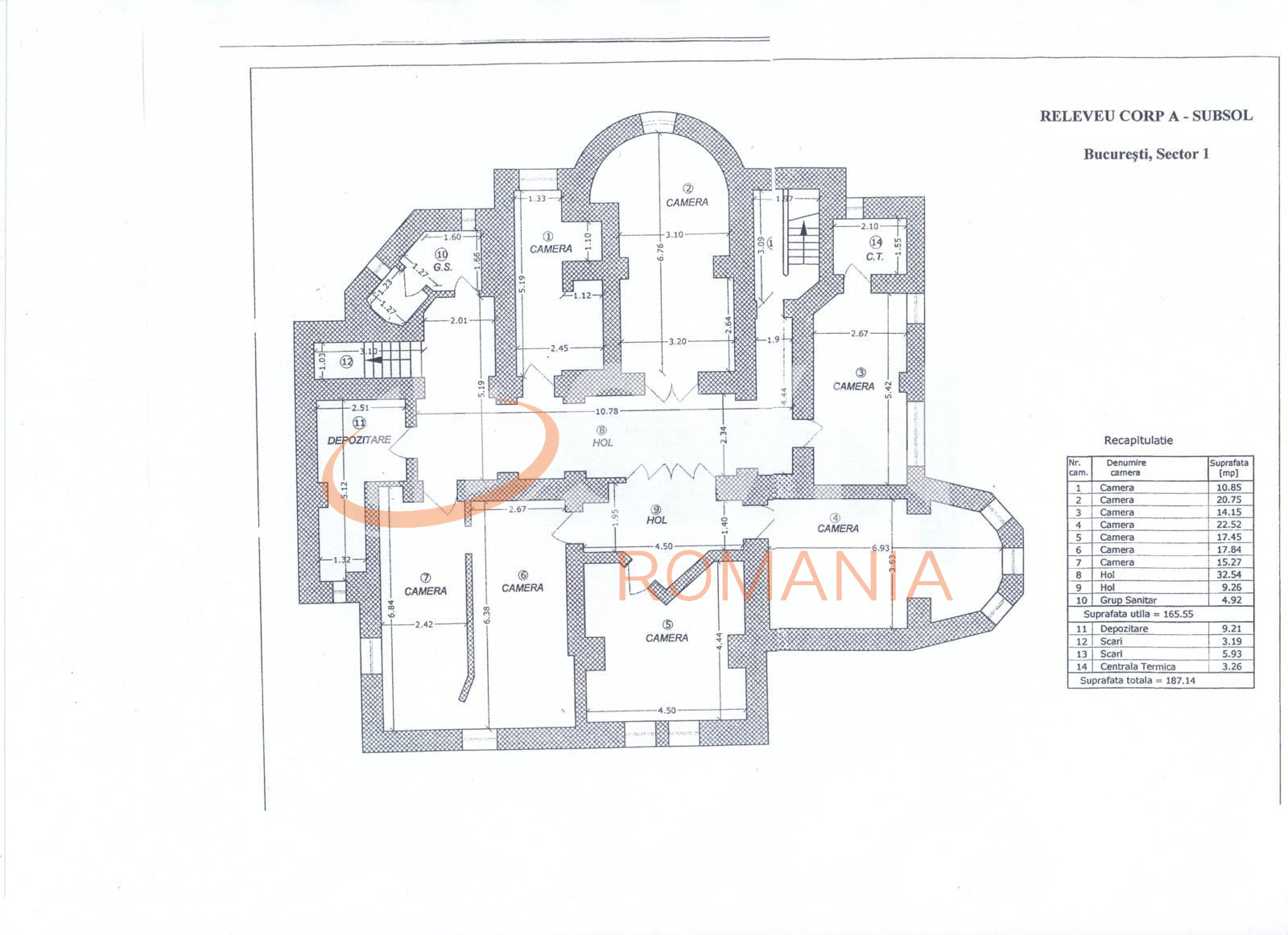 Casa, 14 camere Bucuresti/Kiseleff