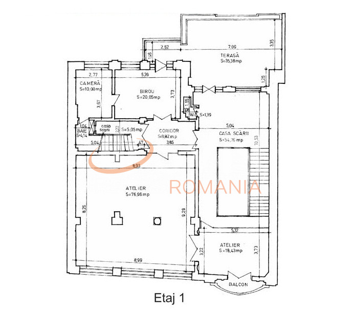 Casa, 15 camere Bucuresti/Unirii (s3)