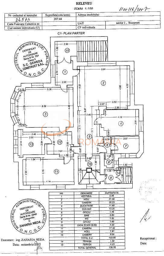Casa, 15 camere Bucuresti/Capitale