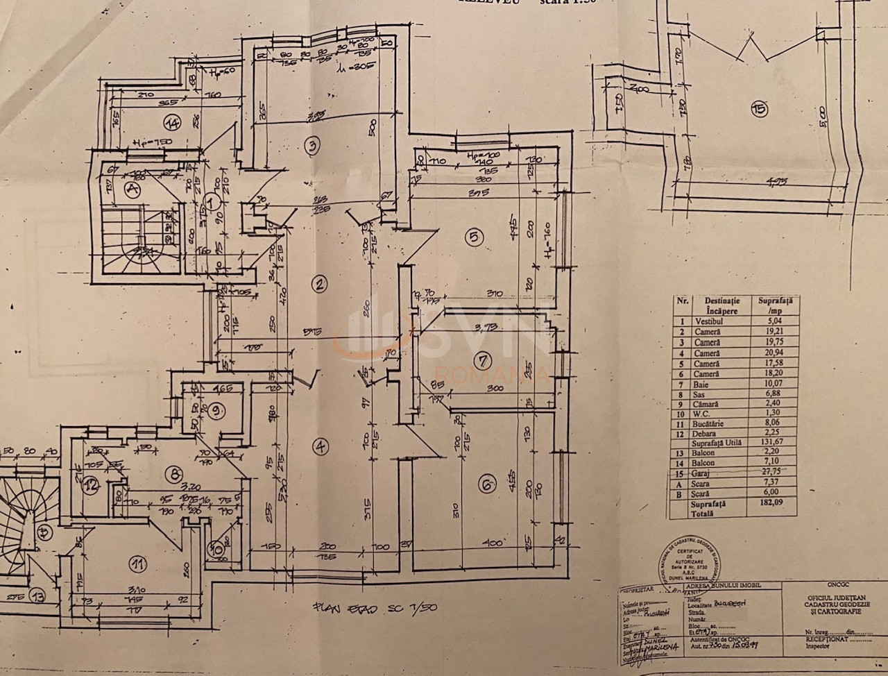 Casa, 15 camere Bucuresti/Armeneasca