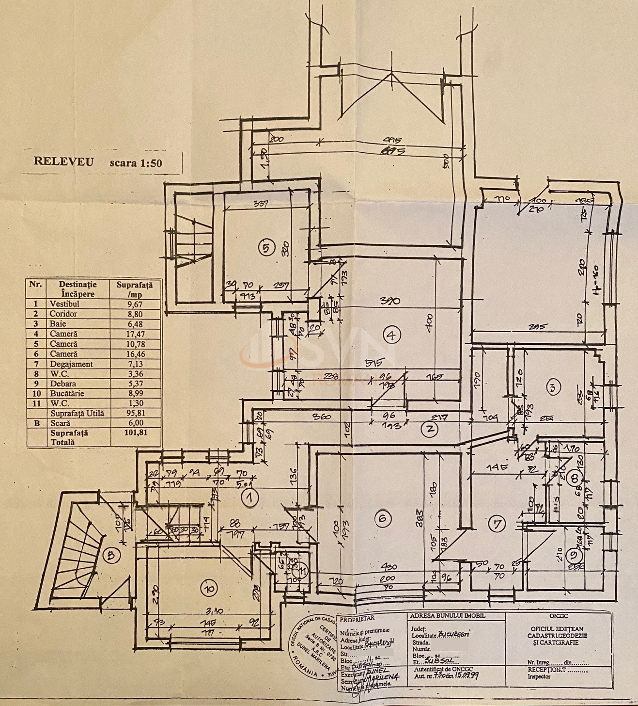 Casa, 15 camere Bucuresti/Armeneasca