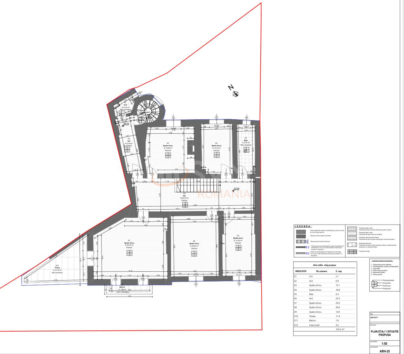 Casa, 16 camere Bucuresti/Piata Romana