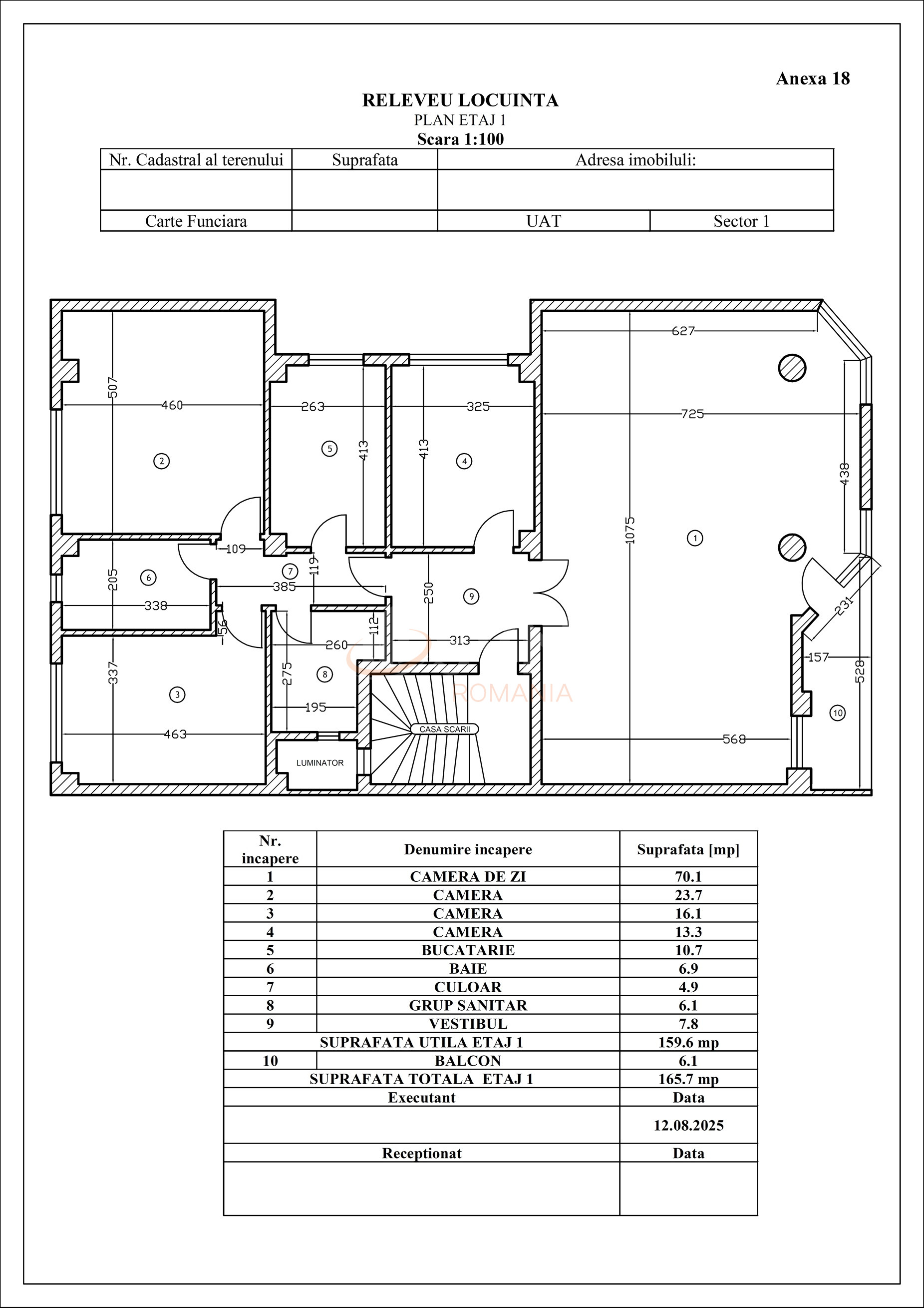 Casa, 16 camere Bucuresti/Primaverii