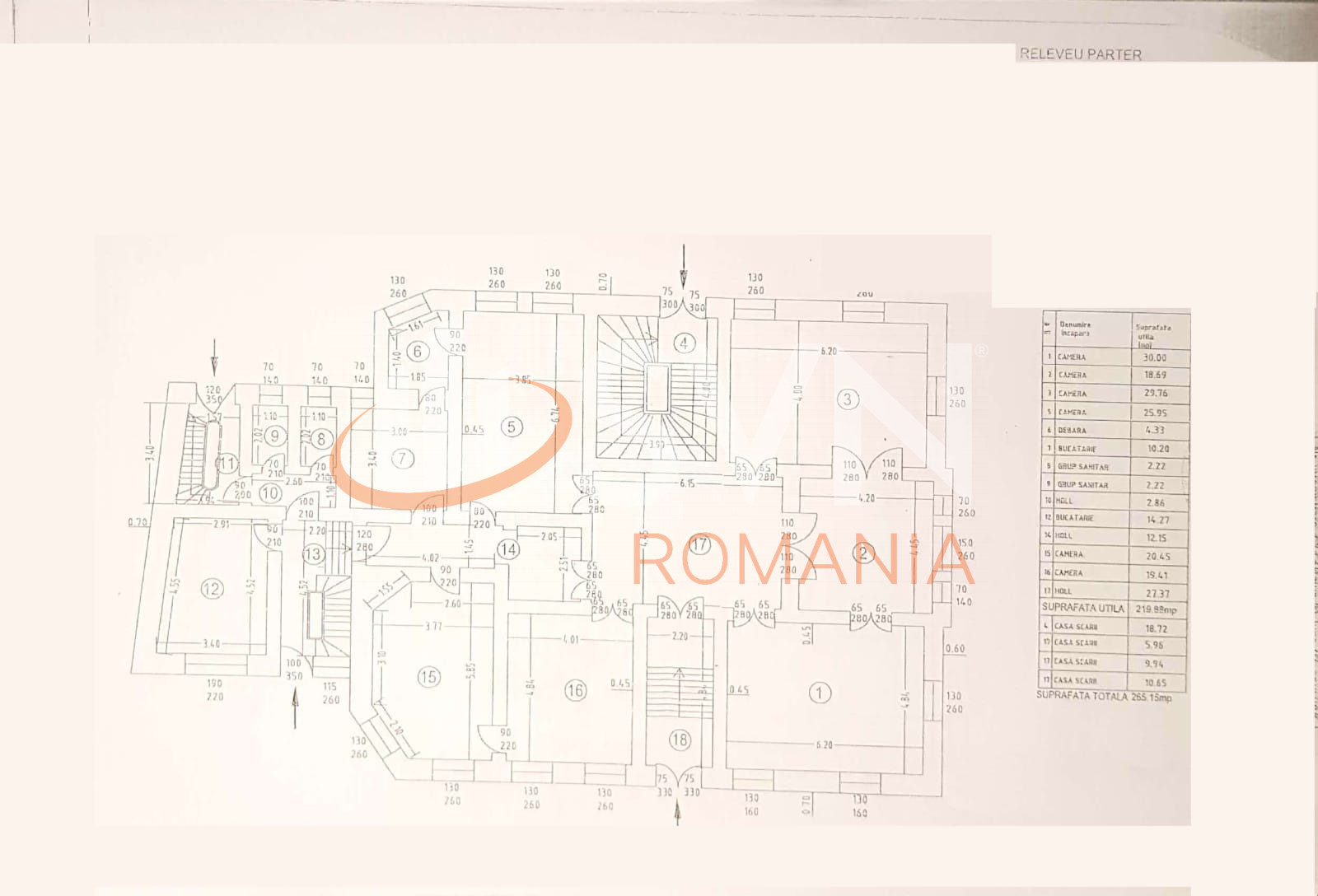 Casa, 16 camere Bucuresti/Cismigiu