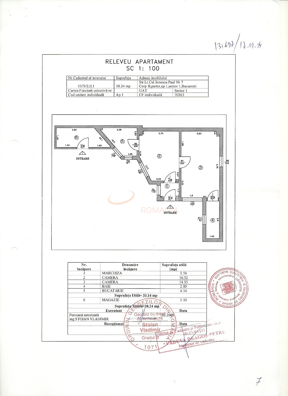 Casa, 2 camere Bucuresti/Titulescu