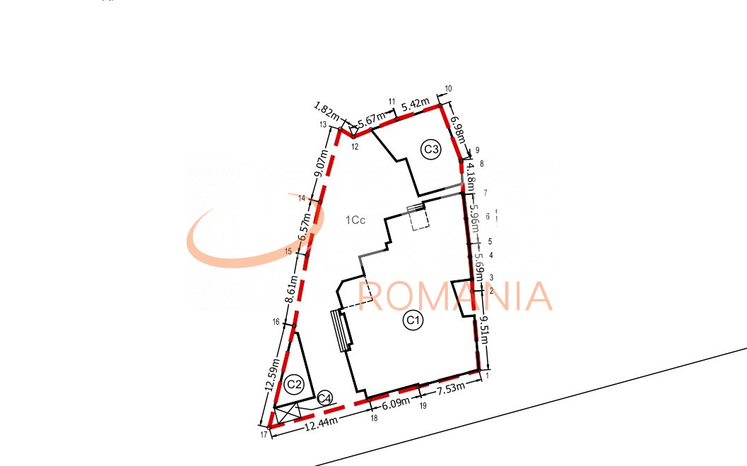 Casa, 20 camere Bucuresti/Armeneasca