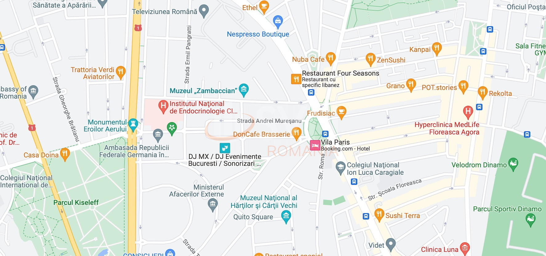 Casa, 3 camere Bucuresti/Dorobanti