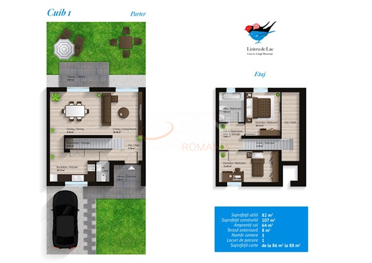 Casa, 3 camere Ilfov/Fundeni