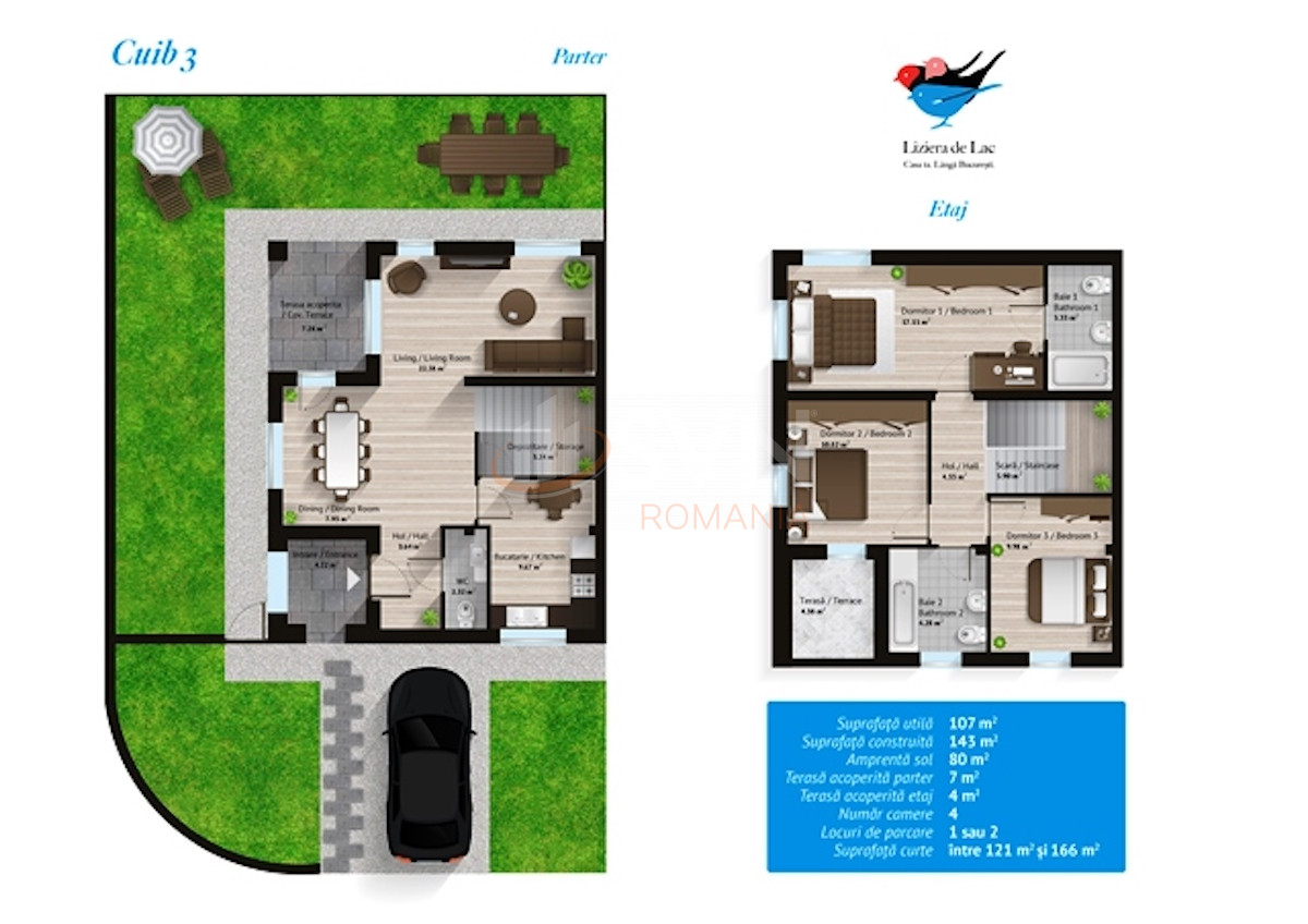 Casa, 3 camere Bucuresti/Theodor Pallady