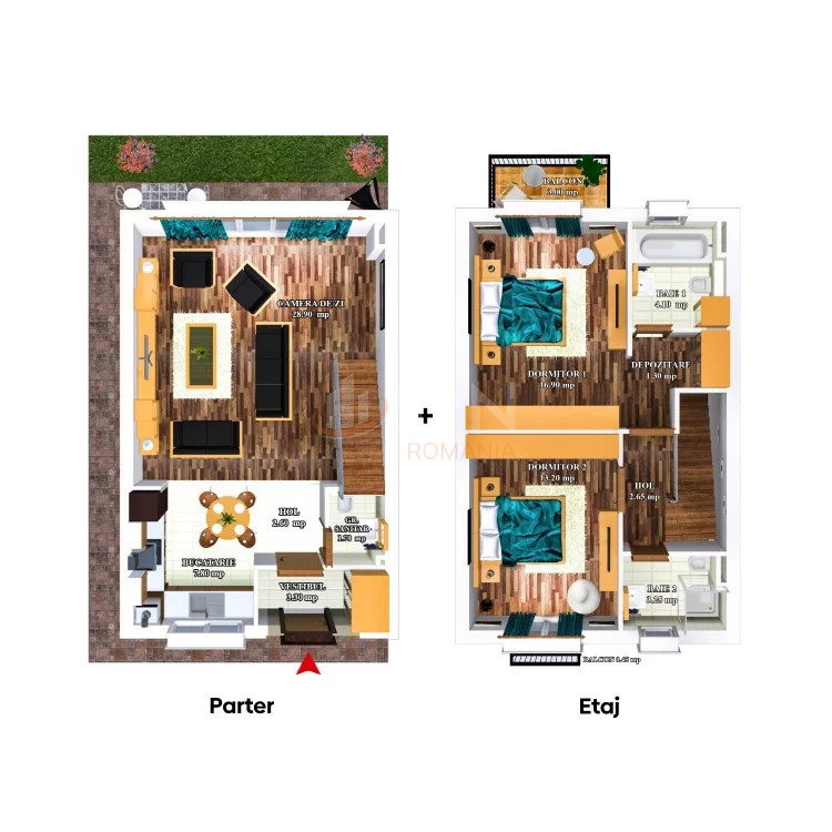 Casa, 3 camere Ilfov/Tunari