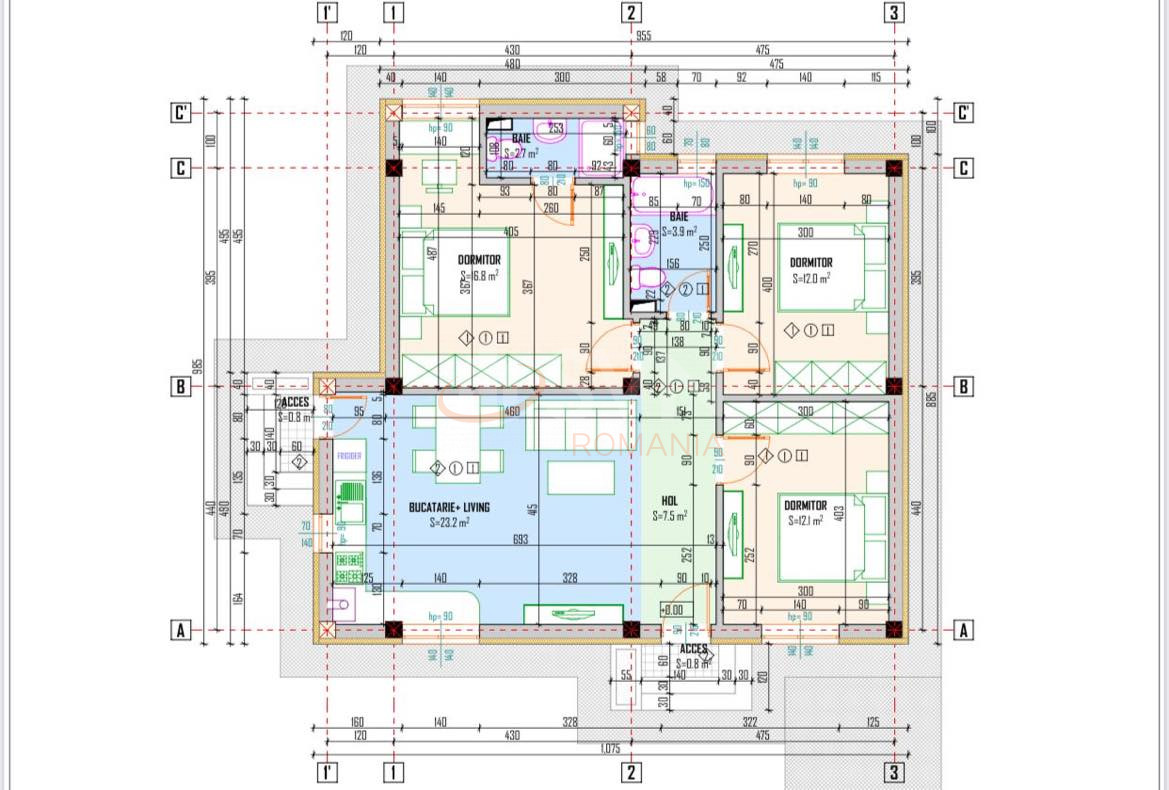 Casa, 3 camere Bucuresti/Berceni