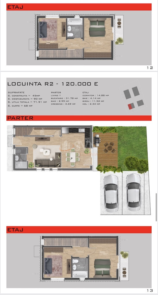 Casa, 3 camere Ilfov/Otopeni