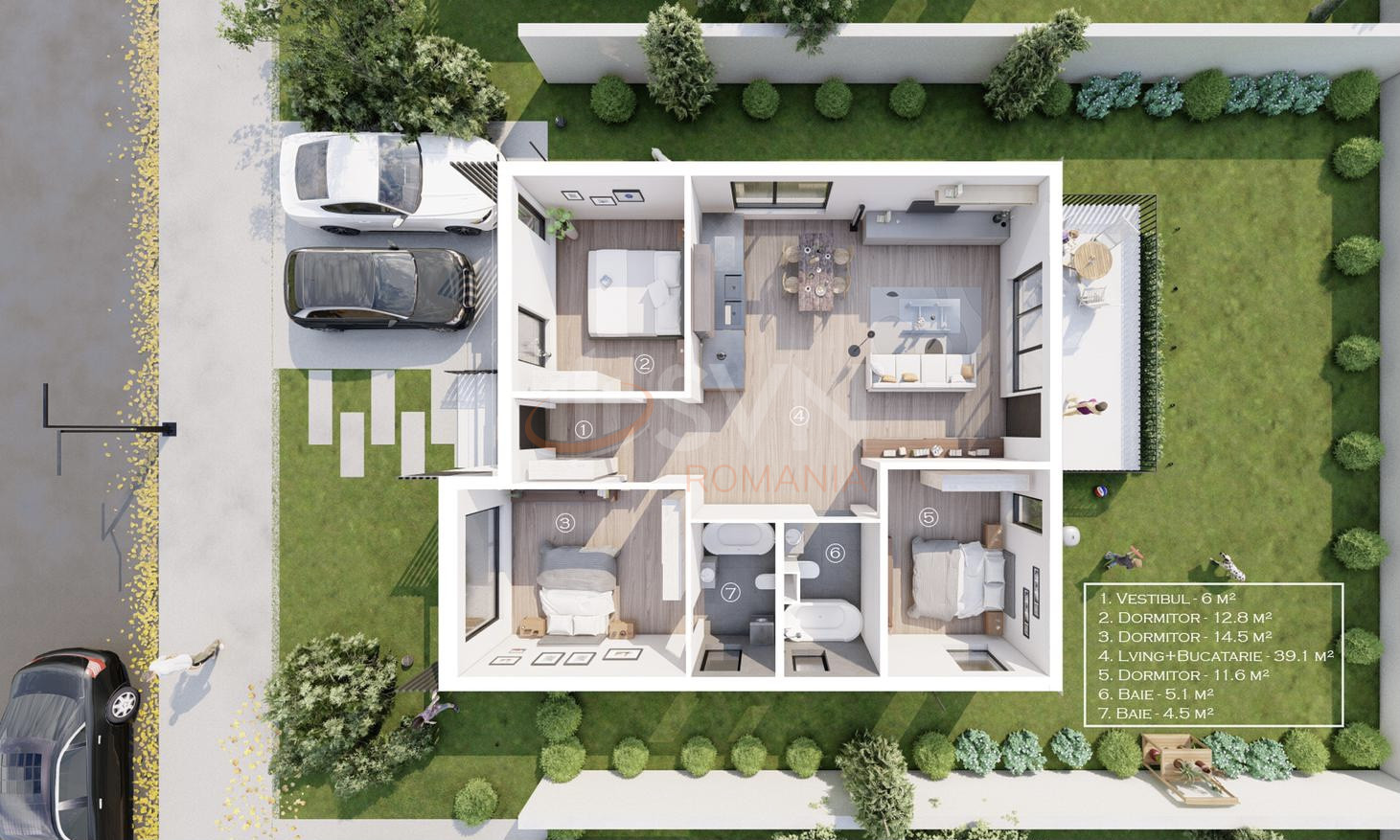 Casa, 4 camere Ilfov/Tunari