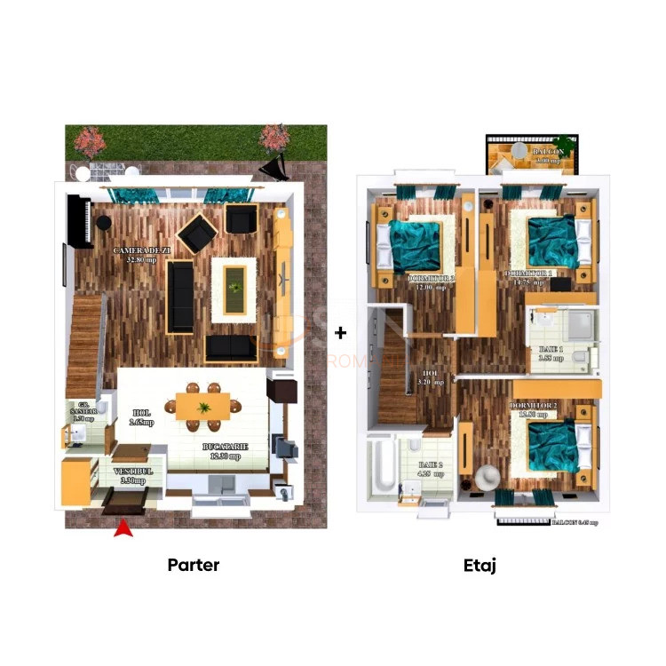 Casa, 4 camere Ilfov/Tunari