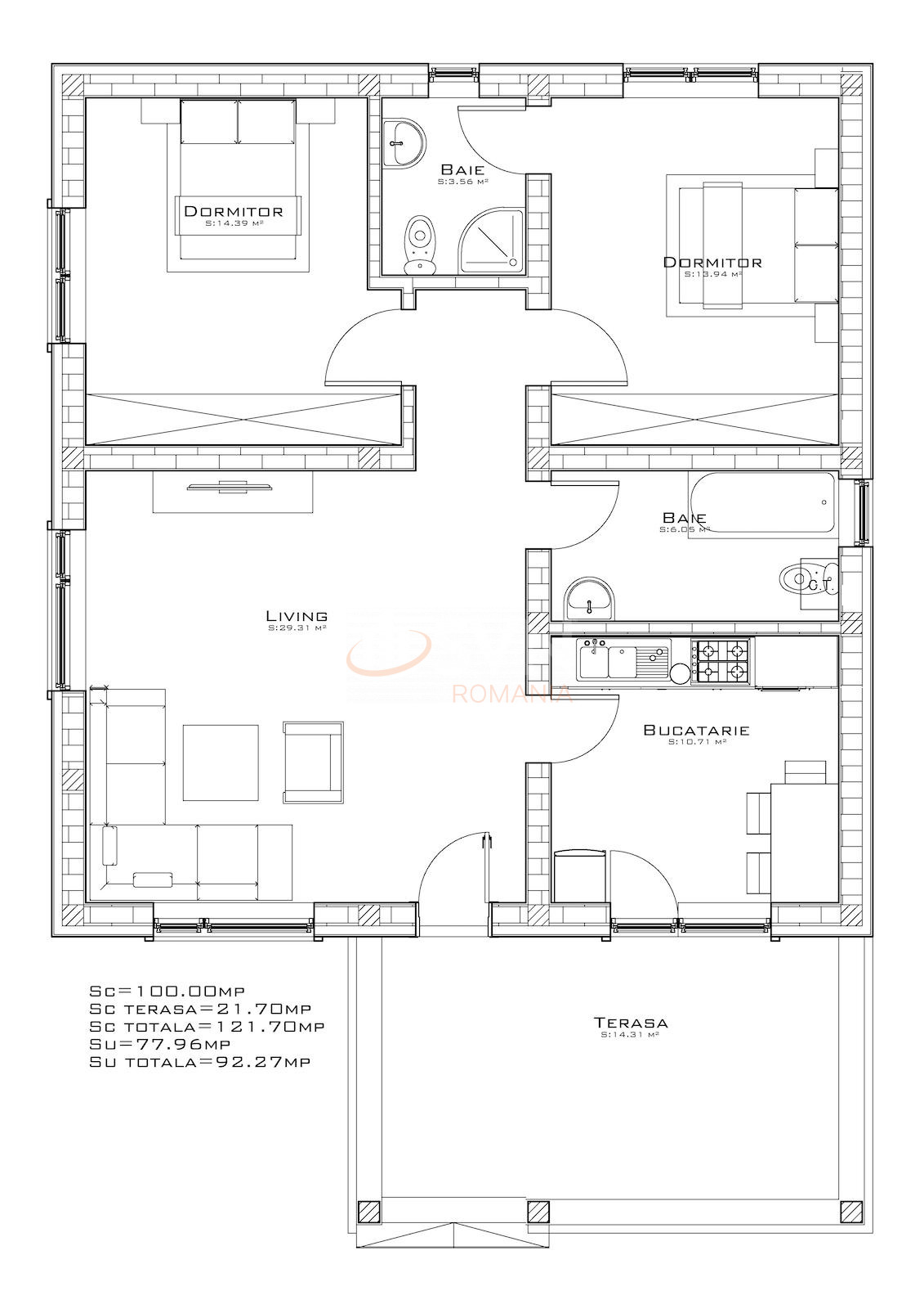 Casa, 4 camere Ilfov/Voluntari