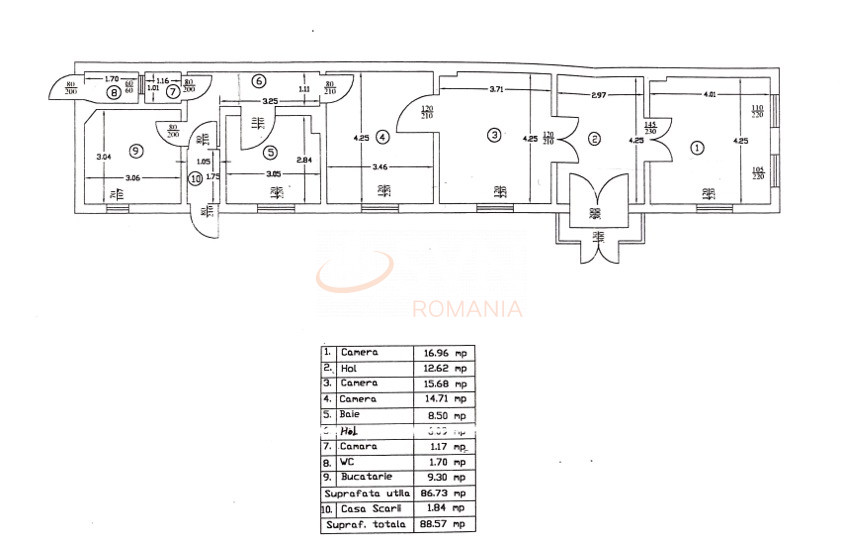 Casa, 4 camere Bucuresti/Gradina Icoanei