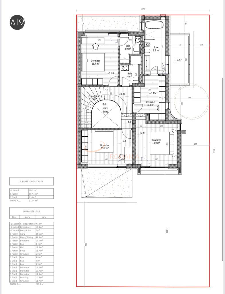 Casa, 4 camere Ilfov/Voluntari