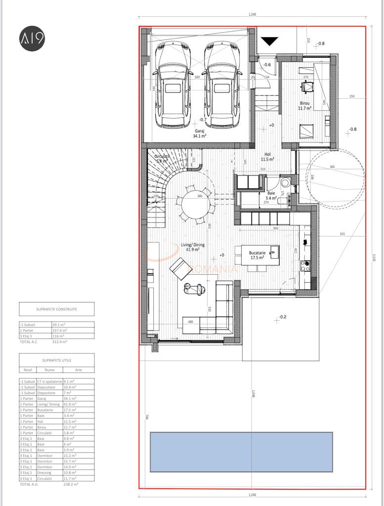Casa, 4 camere Ilfov/Voluntari