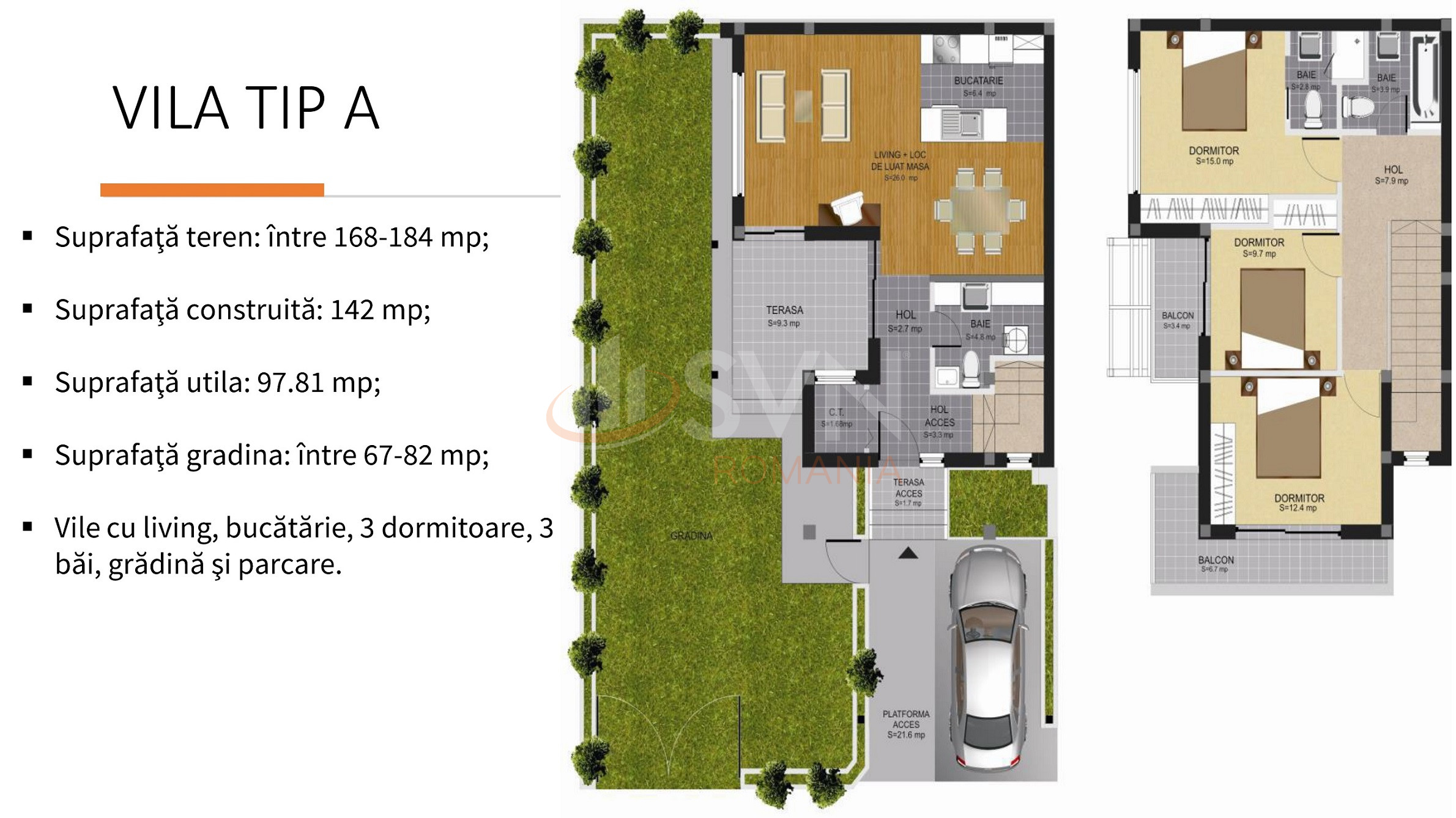 Casa, 4 camere Ilfov/Tunari