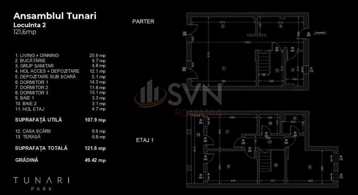 Casa, 4 camere Ilfov/Tunari