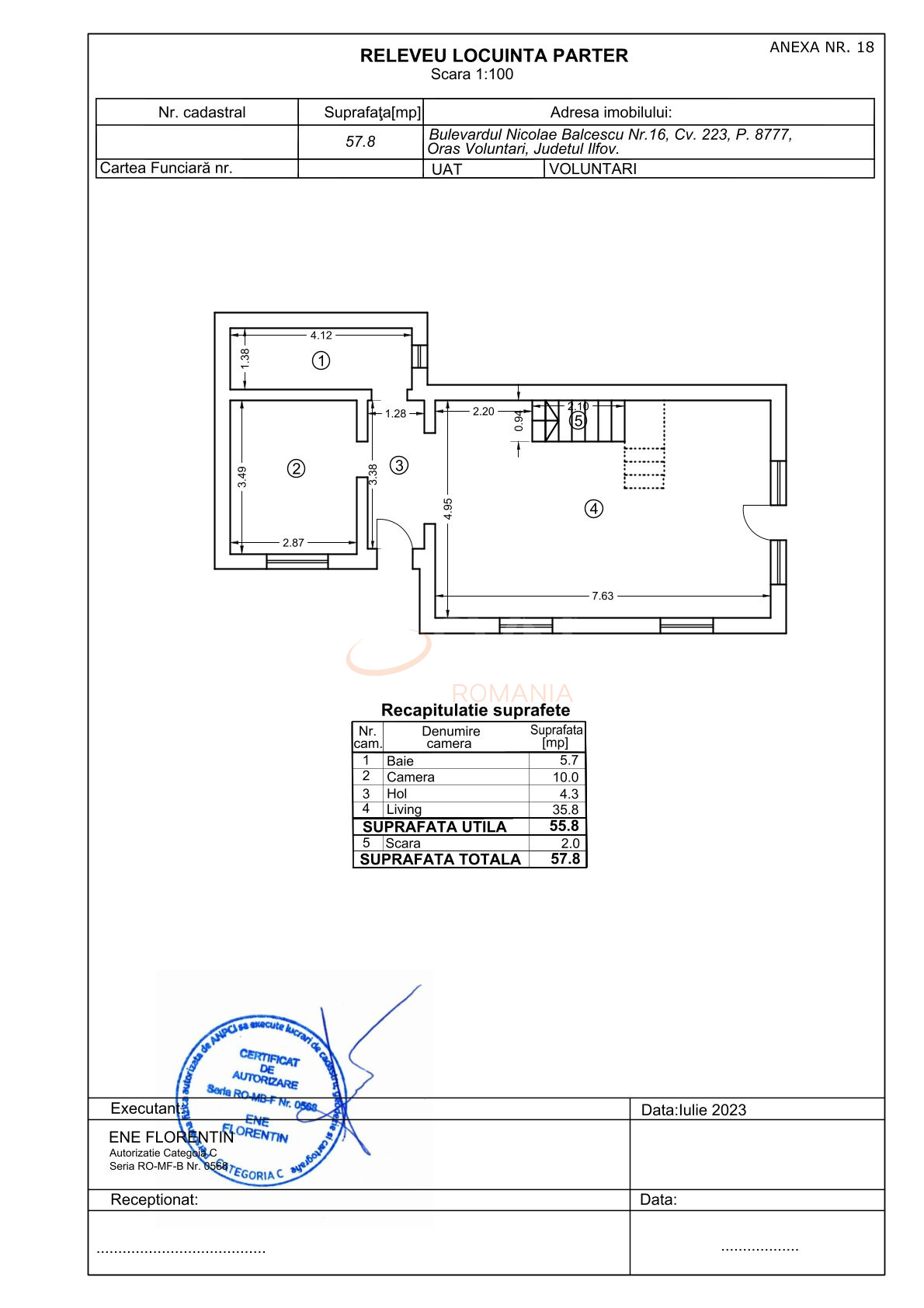 Casa, 4 camere Ilfov/Voluntari