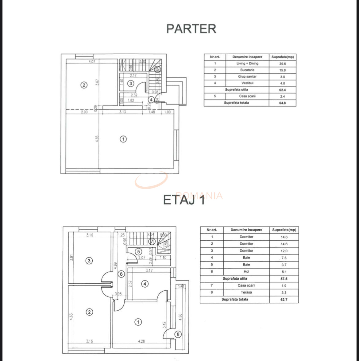 Casa, 4 camere Ilfov/Tunari
