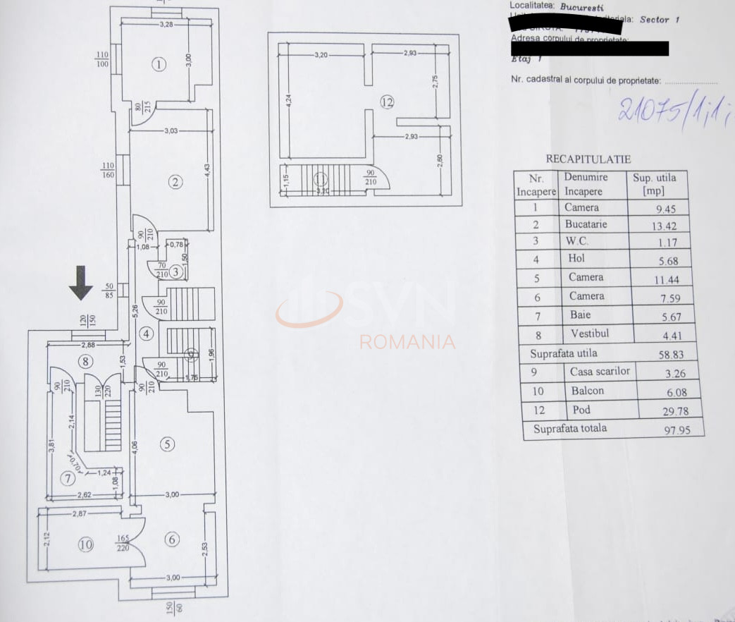 Casa, 4 camere Bucuresti/Piata Romana