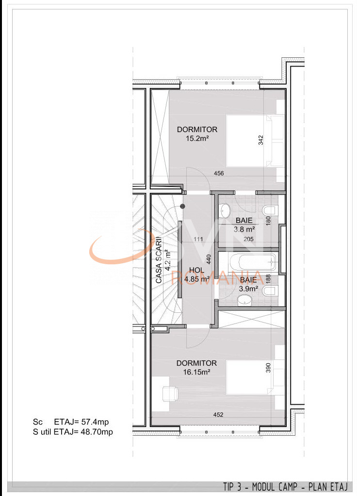 Casa, 4 camere Ilfov/Voluntari