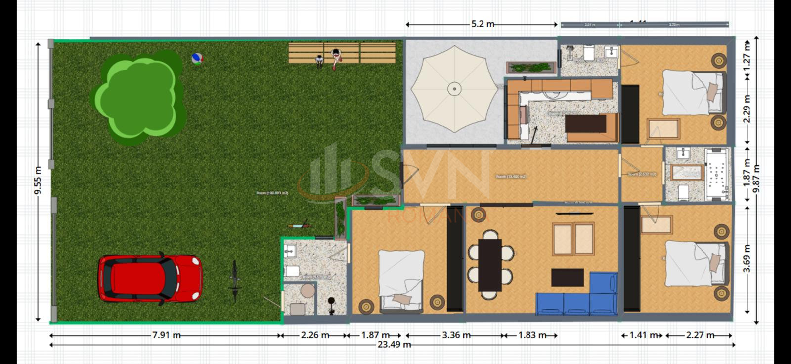 Casa, 4 camere Bucuresti/Bucurestii Noi