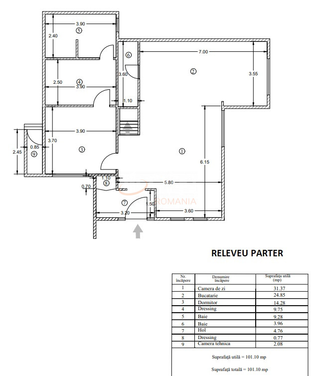 Casa, 5 camere Ilfov/Balotesti