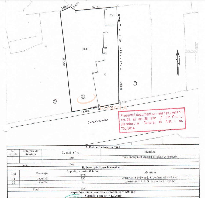 Casa, 5 camere Bucuresti/Calea Calarasilor