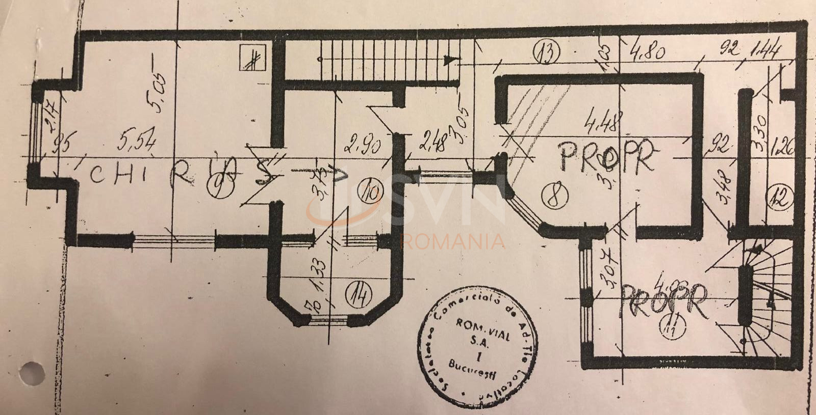 Casa, 5 camere Bucuresti/Calea Victoriei