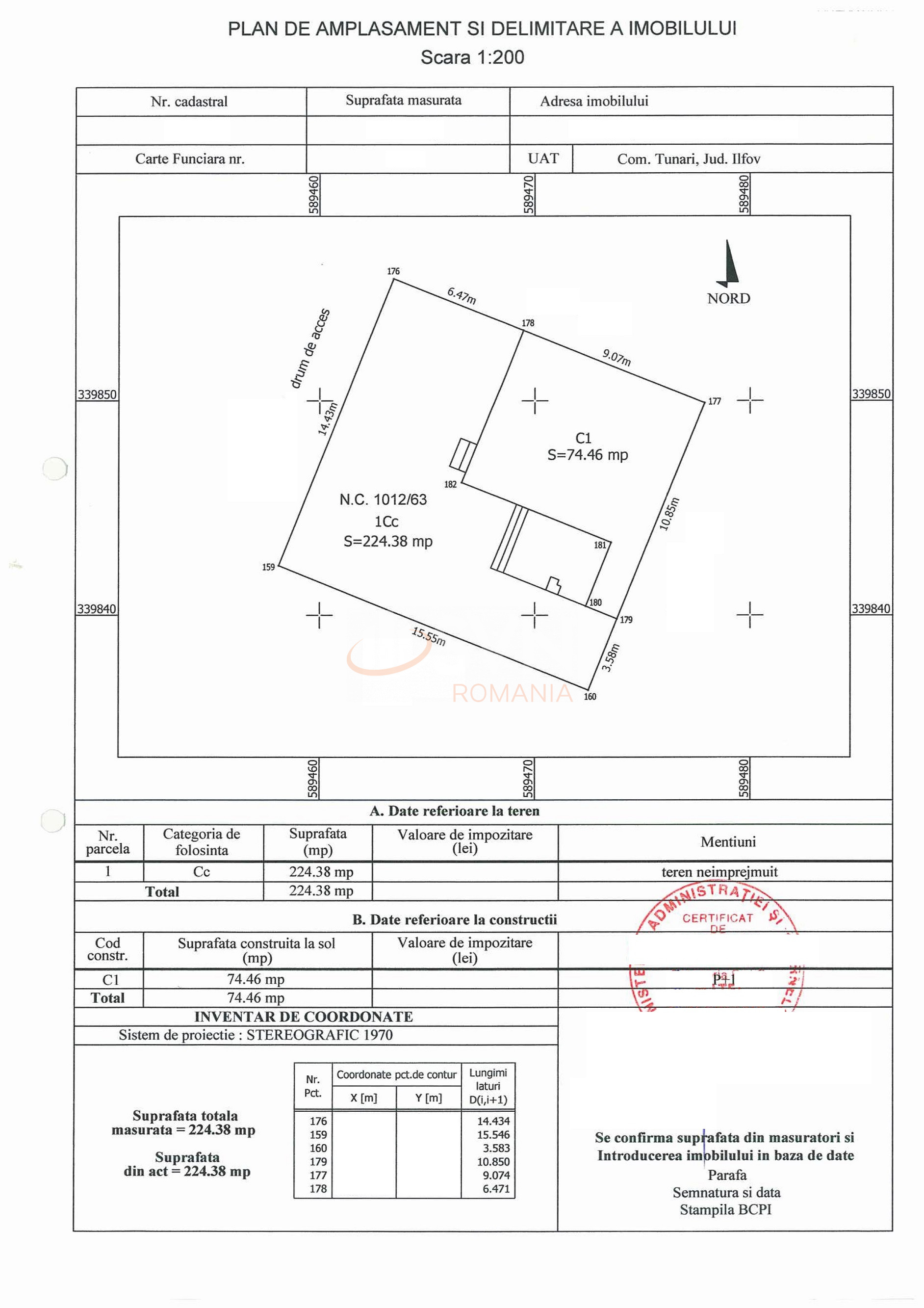 Casa, 5 camere Ilfov/Tunari
