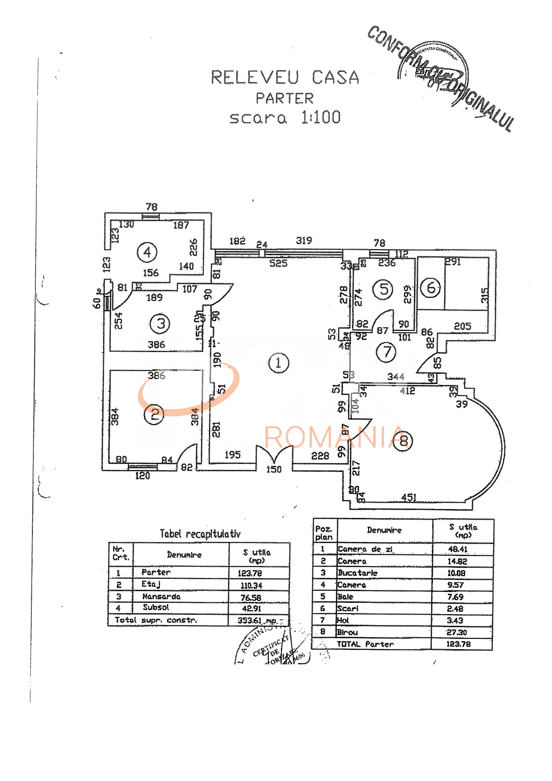 Casa, 6 camere Ilfov/Saftica