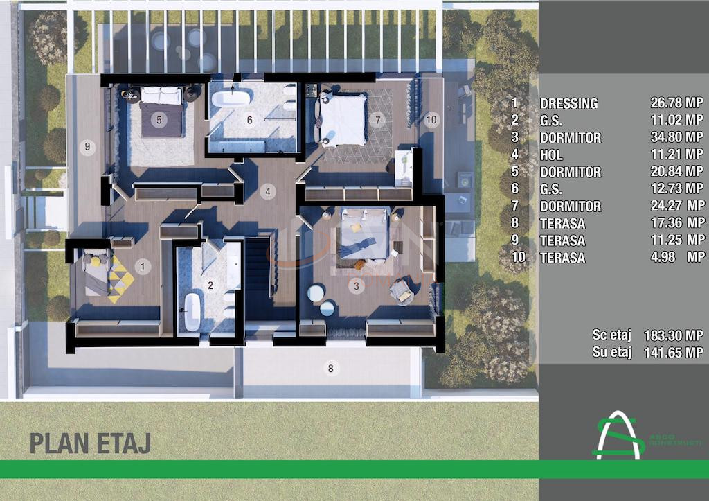 Casa, 6 camere Bucuresti/Pipera