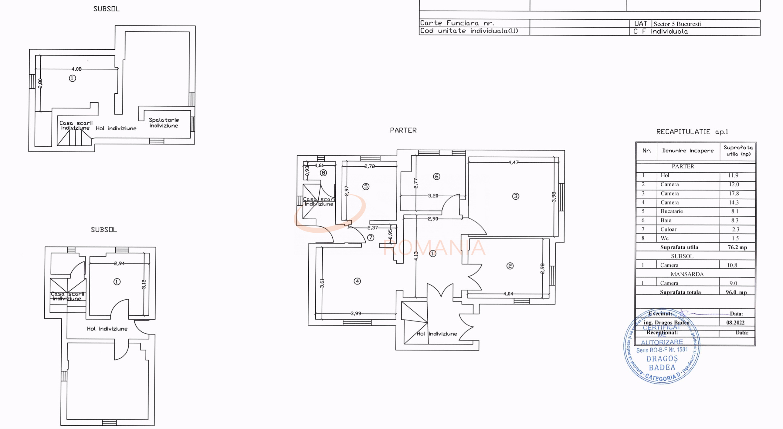 Casa, 6 camere Bucuresti/Cotroceni