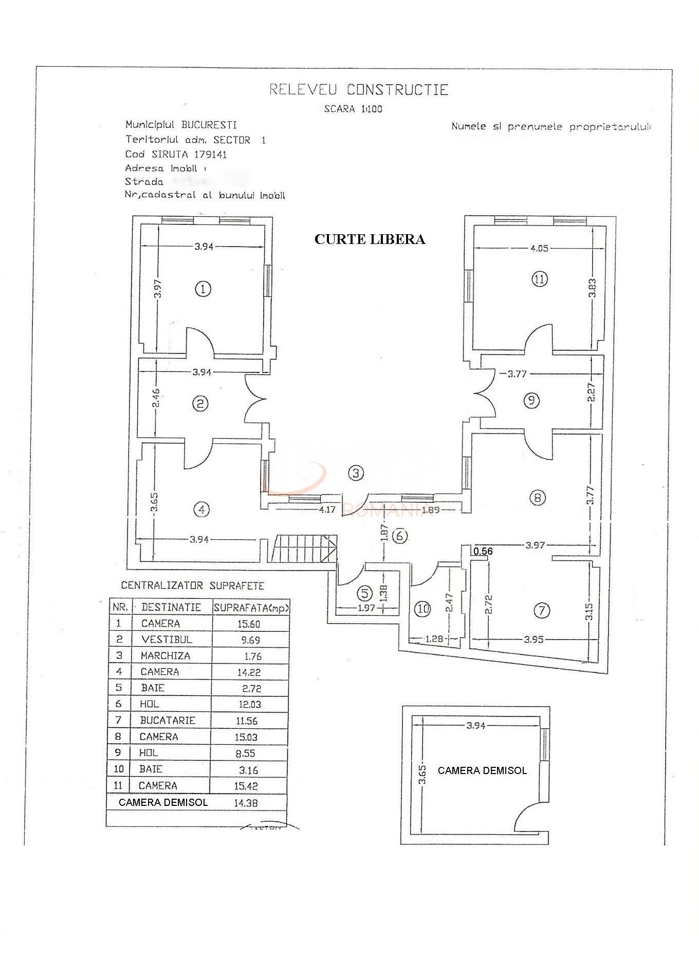 Casa, 8 camere Bucuresti/Basarab