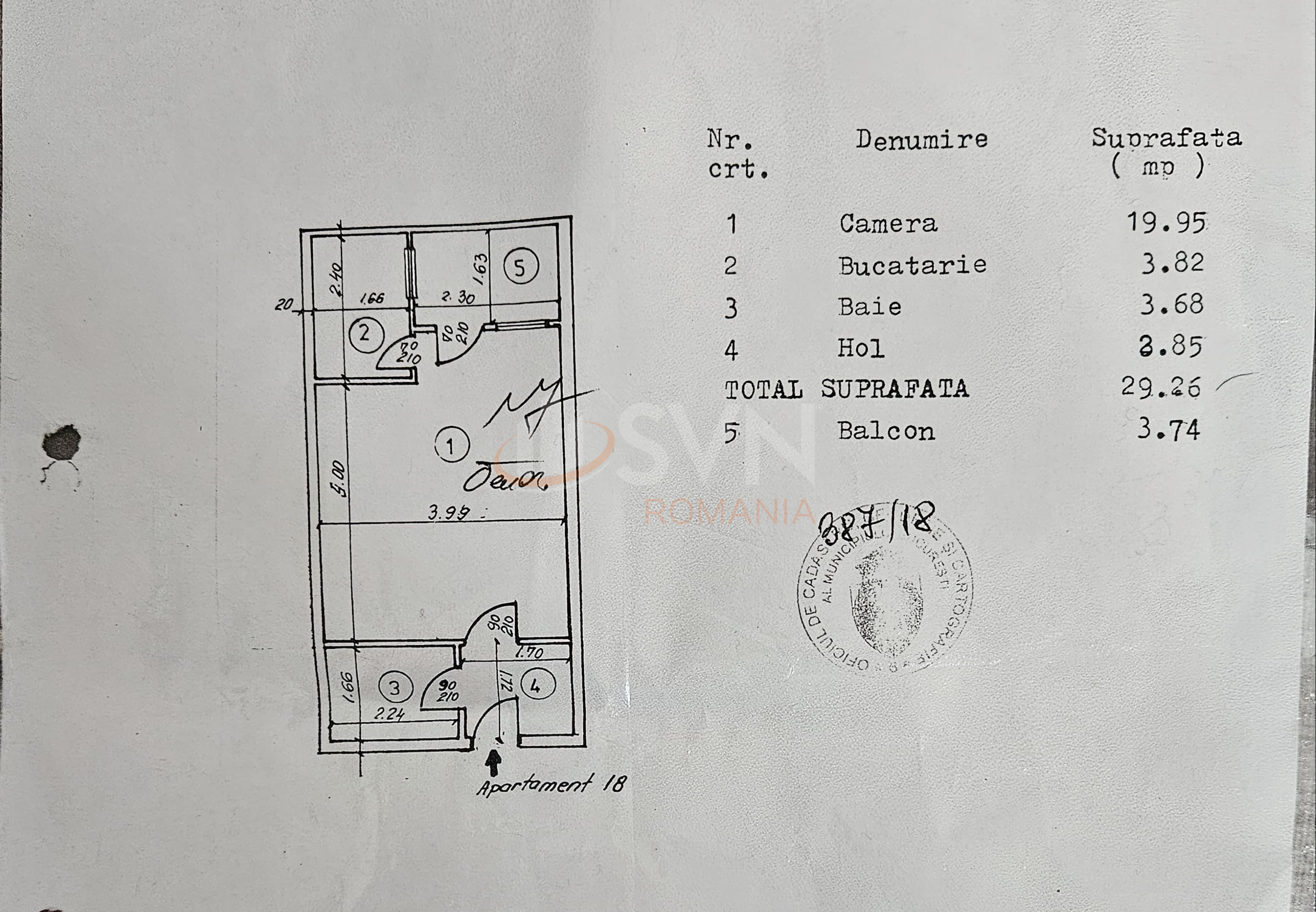 Garsoniera Bucuresti/Veteranilor