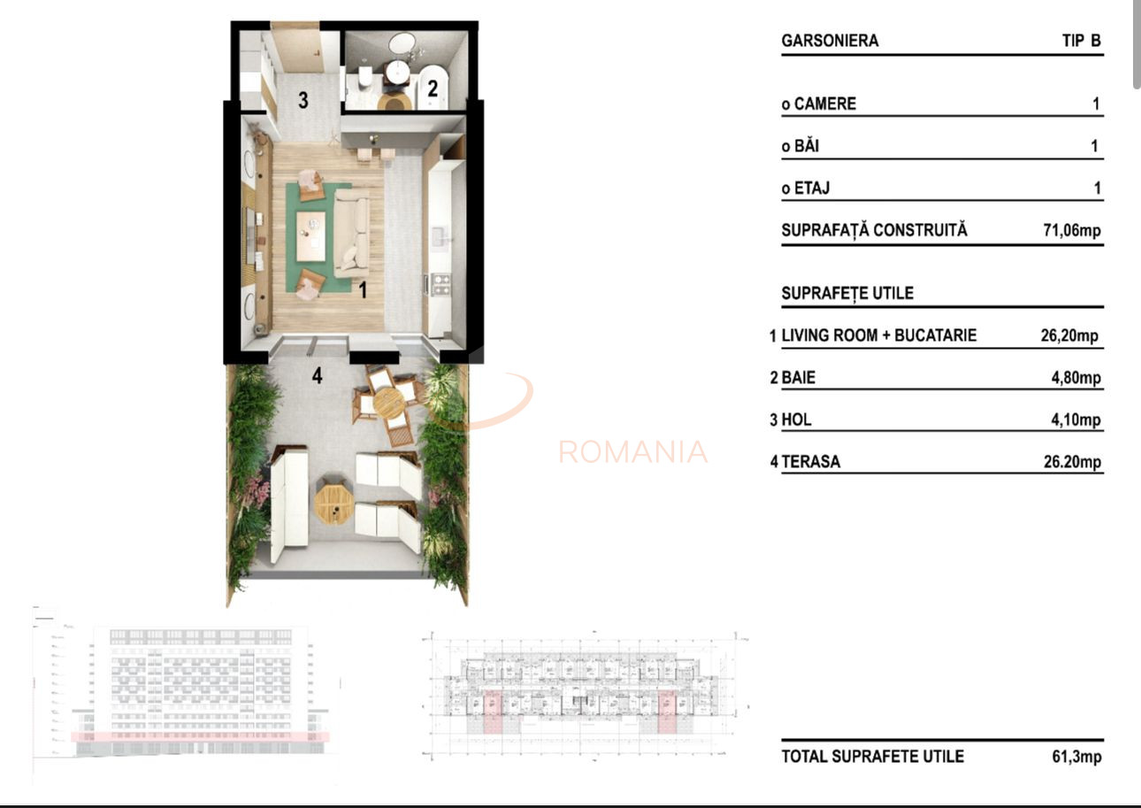 Garsoniera Bucuresti/Splaiul Unirii (s3)