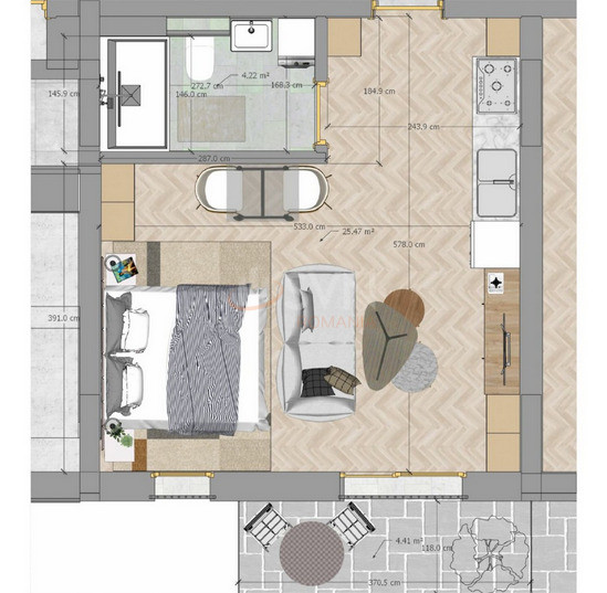 Garsoniera Bucuresti/Mosilor