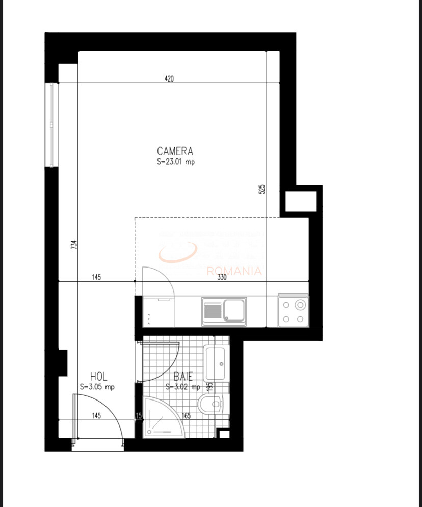 Garsoniera Cluj/Gara