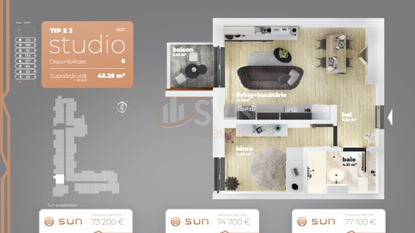 Garsoniera Bucuresti/Berceni