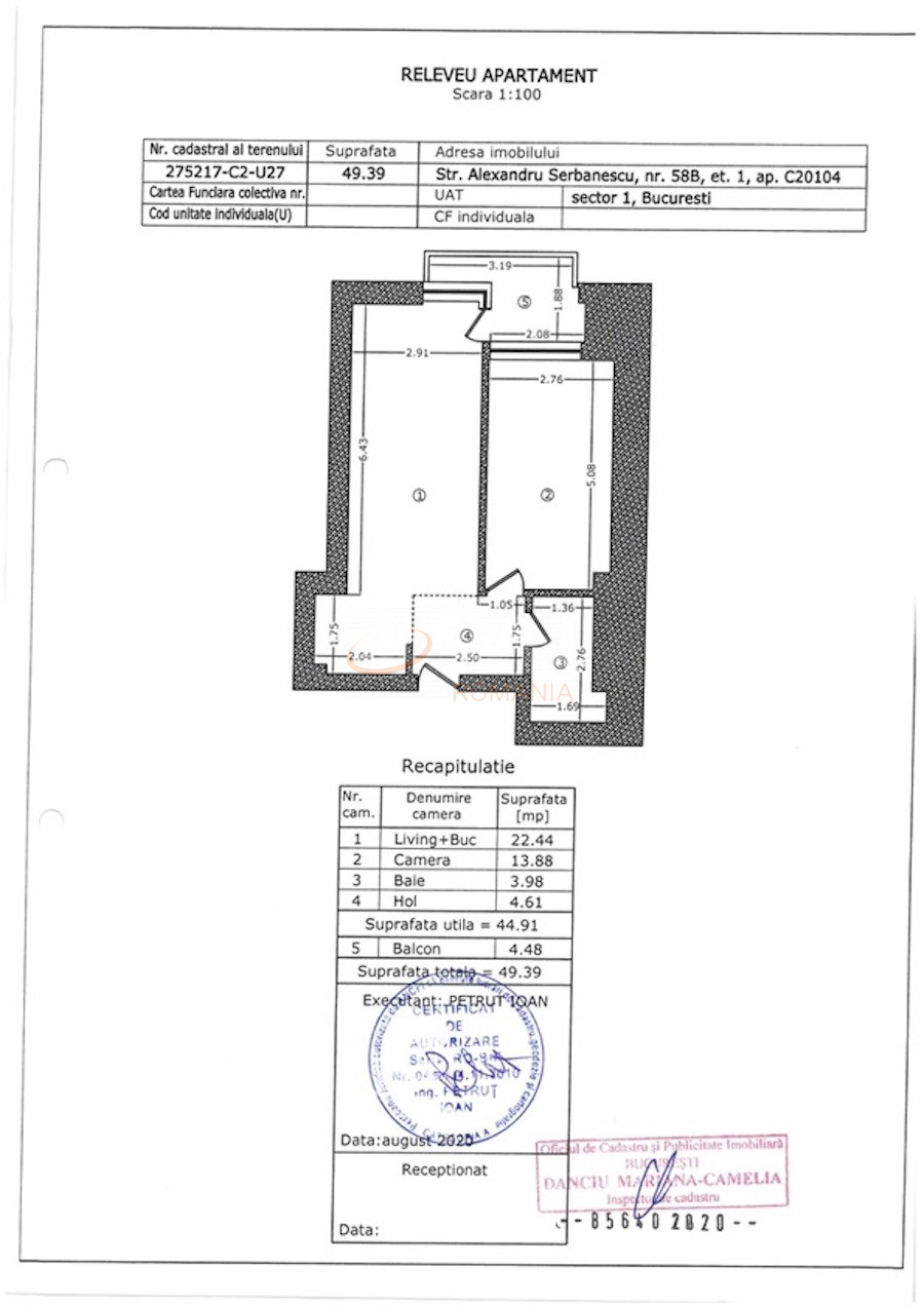 Garsoniera Bucuresti/Aviatiei